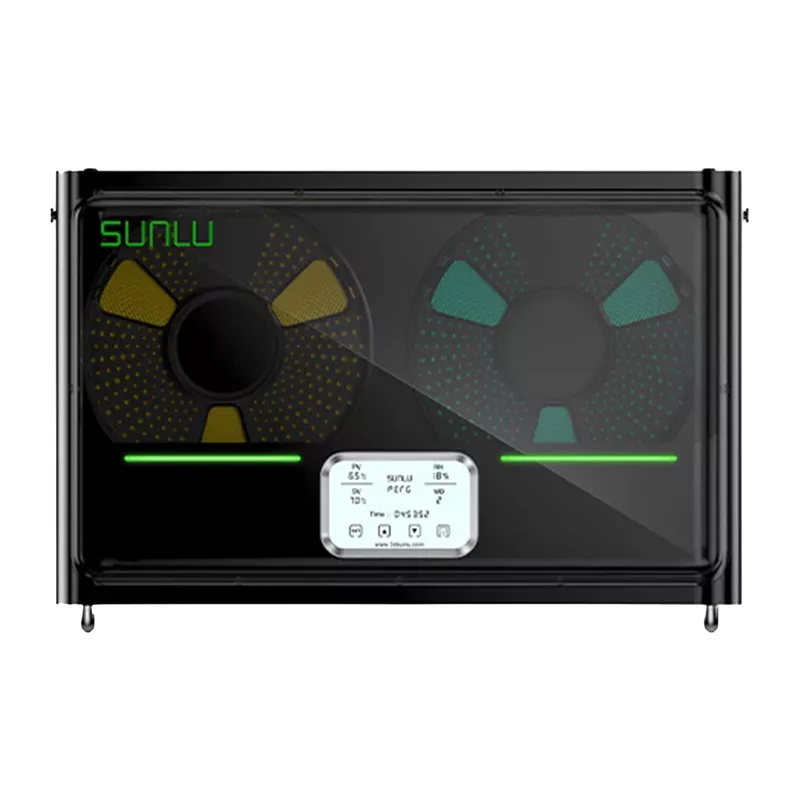 Sunlu S4 Filament Dryer 2-Spool 360° PTC Heating 35-70°C LCD Touch Screen