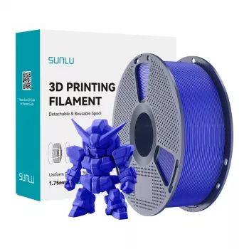 SUNLU PLA+ 2.0 Filament 1.75 mm Hele-sinine 1 kg