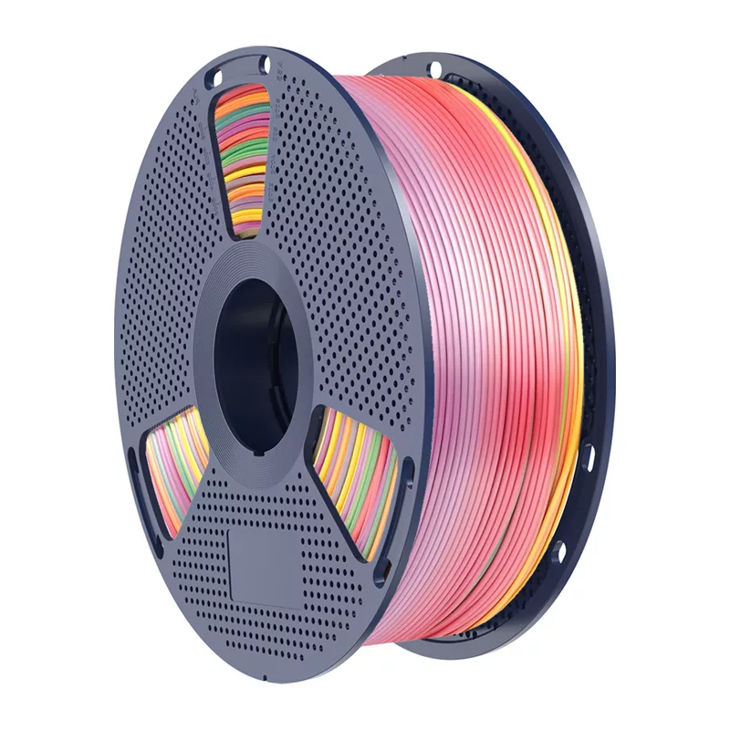 SUNLU PLA+ Silk Filament Rainbow 01 1.75mm 1kg