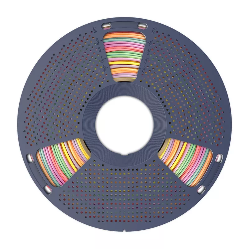 SUNLU PLA+ Silk Filament Rainbow 01 1.75mm 1kg
