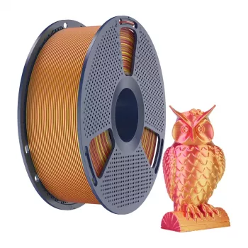 SUNLU PLA+ Silk Dual Color Filament 1.75mm 1kg Red and Gold