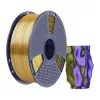 SUNLU PLA+ Silk Tri-Color Filament 1.75mm 1kg Black Gold Purple