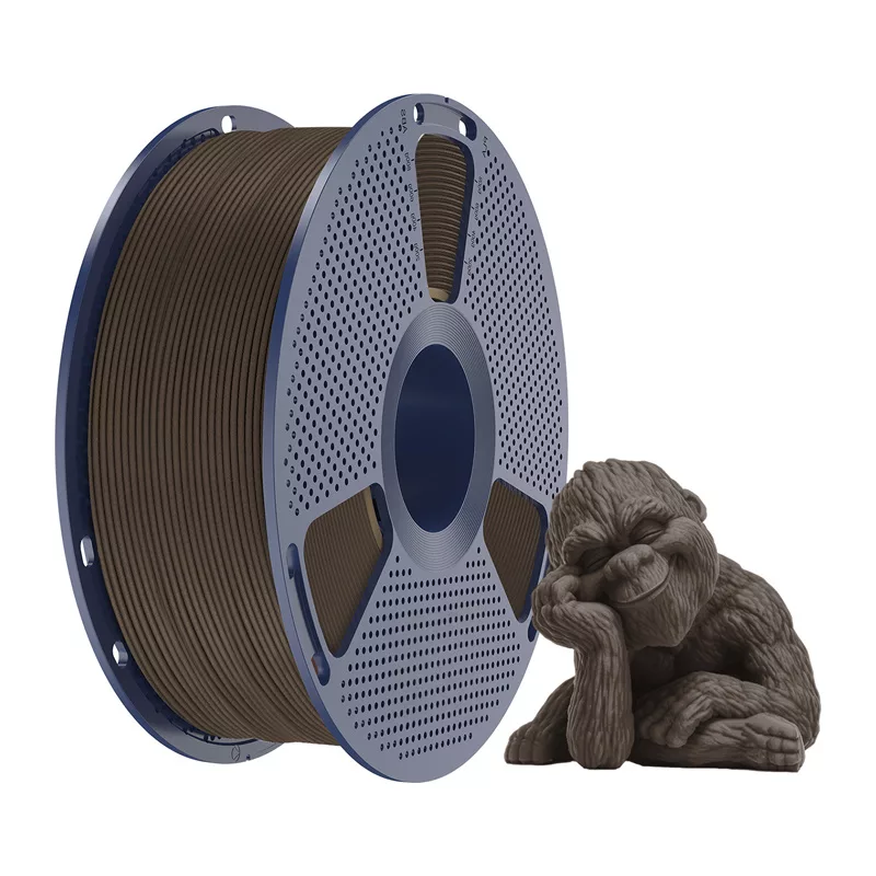 SUNLU Wood Filament (Walnut) 1.75mm 0.8kg Wood PLA Composite