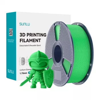 SUNLU PLA+ Filament 1.75 mm Roheline 1 kg