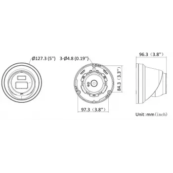 Hikvision DS-2CD23123G2-LIS2UY/SL(2.8mm) 12MP IP-kaamera, must