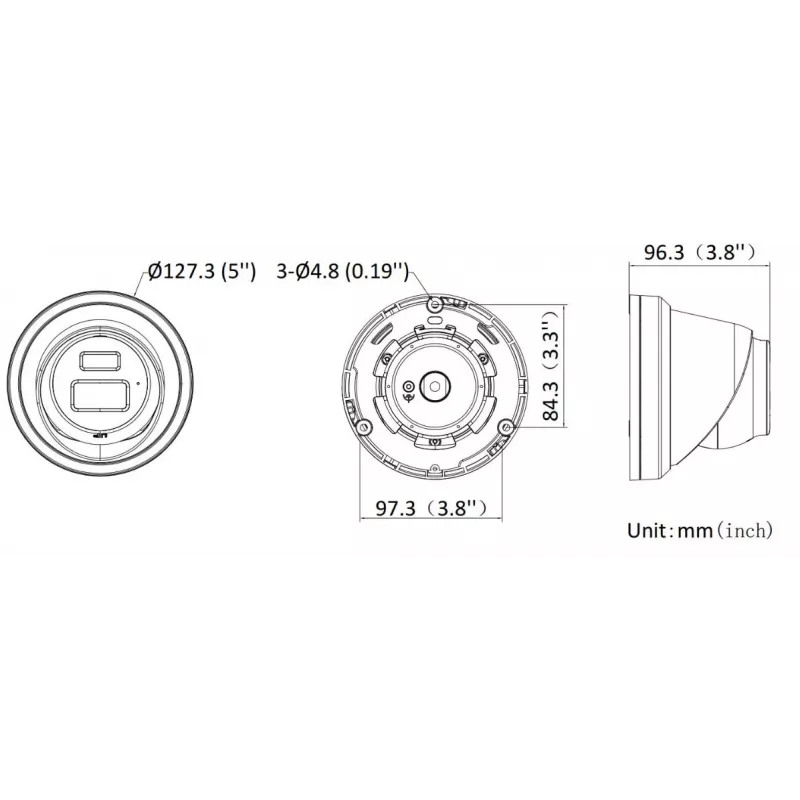 Hikvision DS-2CD23123G2-LIS2UY/SL(2.8mm) 12MP IP-kaamera, must