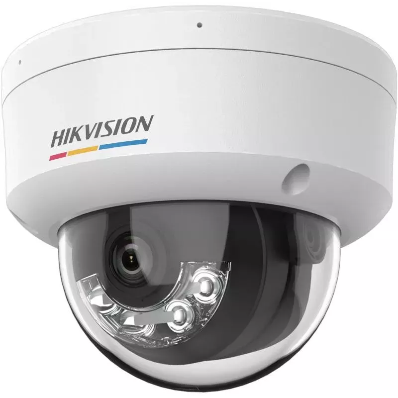 Hikvision DS-2CD1147G3-LIU(2.8mm) 4MP IP-kaamera sisseehitatud mikrofoniga, 2.8mm fikseeritud objektiiv, IR ja valge valgus, IP67, IK10
