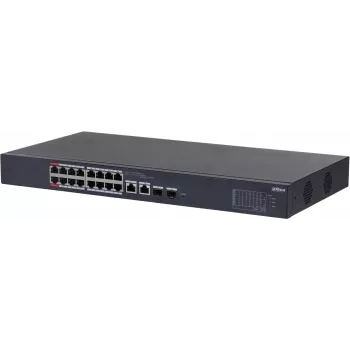 Dahua Switch PoE CS4218-16ET-240 16-Port 10/100 PoE + 2 SFP Unmanaged 240W