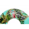 Bestway Swimming Ring 114 cm (45 inches) - Multicolour Transparent Graphic Print