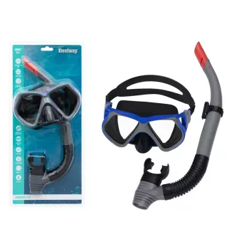 Bestway Hydro-Force WaveLine sukeldumiskomplekt must mask ja snorkel 24069