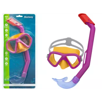 Bestway Snorkel Set Mask + Blue Tube 24023