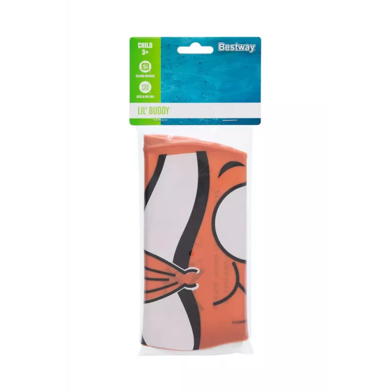 Bestway Hydro-Swim Silikoonist ujumismüts Oranž Kala lastele
