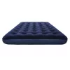 Bestway Õhkmadrats 191 x 137 x 22 cm Kahekordne Flockitud Pealispinnaga Poolitala Sinine/Hall 67002