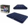 Bestway Õhkmadrats 191 x 137 x 22 cm Kahekordne Flockitud Pealispinnaga Poolitala Sinine/Hall 67002
