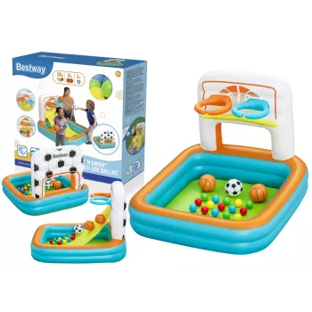 Bestway H2OGO! Puhutav mänguväljak pallidega 120 x 107 x 84 cm