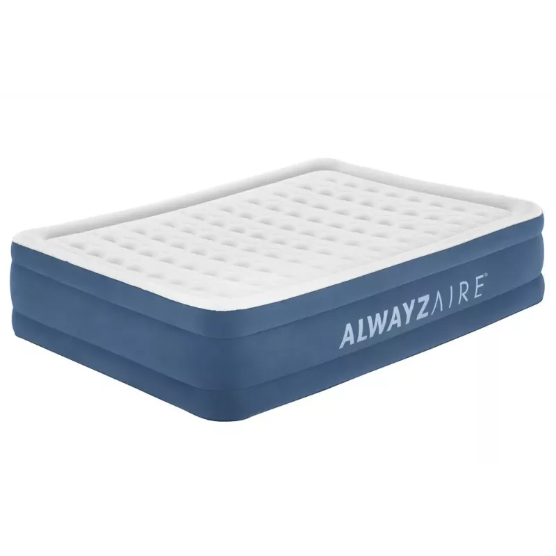 Bestway 67624 Täispuhutav Madrats 203 x 152 x 46 cm Queen Size Sisseehitatud Vahelduvvoolupumbaga