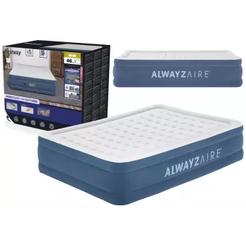 Bestway 67624 Täispuhutav Madrats 203 x 152 x 46 cm Queen Size Sisseehitatud Vahelduvvoolupumbaga