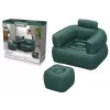 Bestway Inflatable Dark Grey Lounge Chair 75137