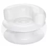 Bestway 75138 Inflatable Chair Comfy Lounge White 112x112x70 cm