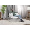 Bestway 75138 Inflatable Chair Comfy Lounge White 112x112x70 cm