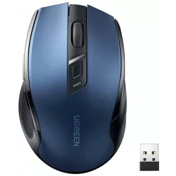 Ugreen MU006 Wireless Optical Mouse 2.4GHz / Bluetooth 5.0 4000 DPI - Sinine