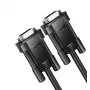 Hoco US11 VGA Isane – VGA Isane HD Andmekaabel (2m) Must