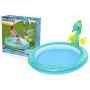 Bestway 53114 Inflatable Aquarium Water Play Center with Slide, 239 x 206 x 86 cm
