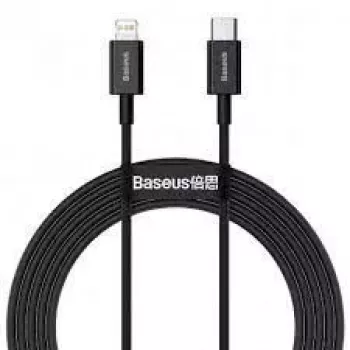 Baseus Cafule Series USB-C to Lightning kaabel 2m Must CATLYS-C01