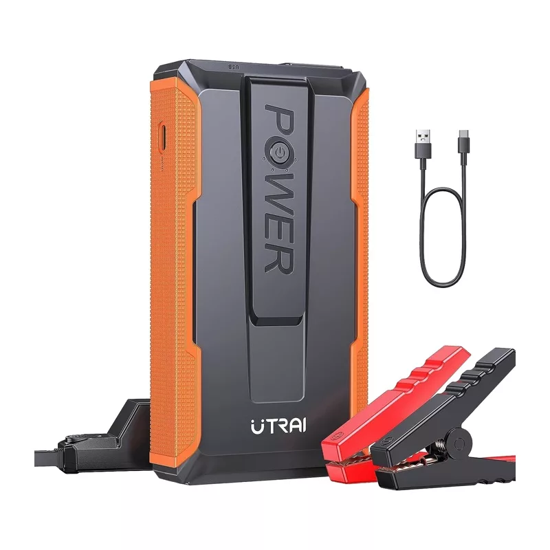 UTRAI T1 Autokäiviti 1600A tippvool 16000mAh 12V hüppekäiviti QC3.0 USB ja LED-taskutuliga