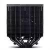 Jonsbo CC90 Black CPU Cooler, Dual-Tower, 130mm PWM Fan, Segment Display