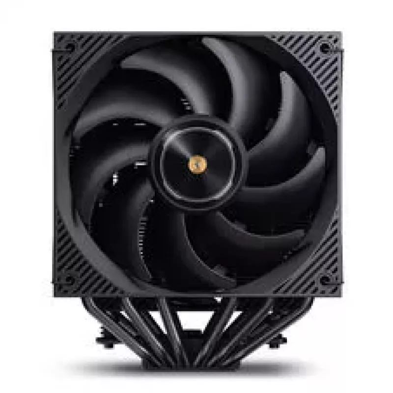 Jonsbo CC90 Black CPU Cooler, Dual-Tower, 130mm PWM Fan, Segment Display