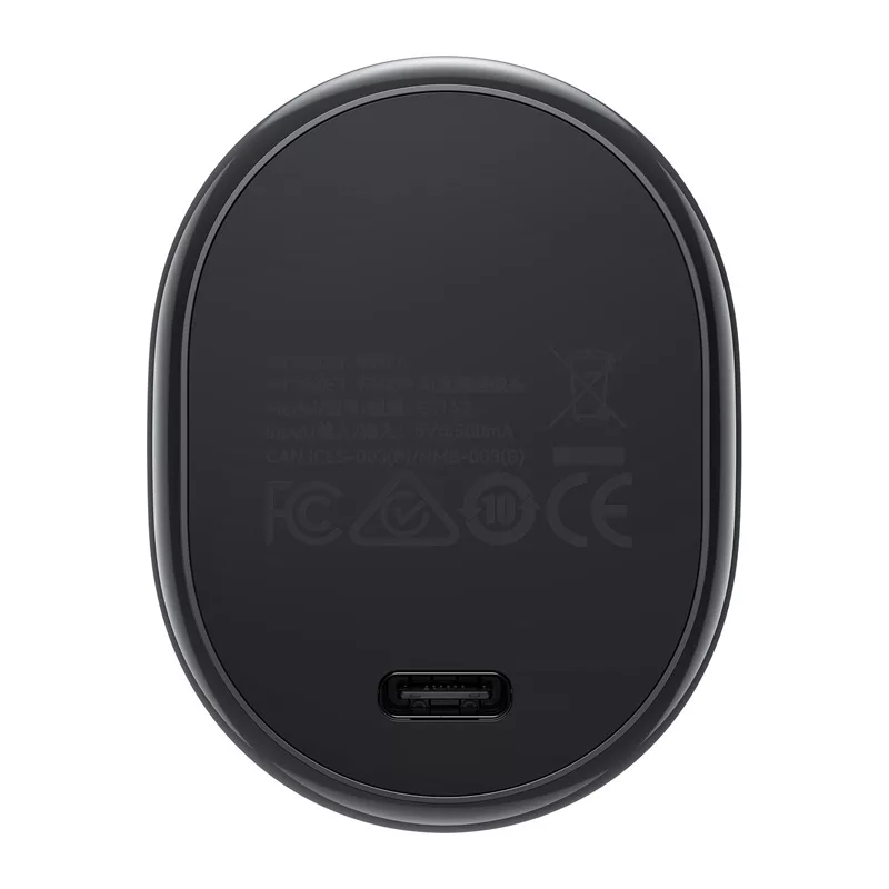 EMEET Piko+ Veebikaamera 4K UHD autofookuse, kahe mikrofoniga, privaatsuskaane ja USB-C-ga, must
