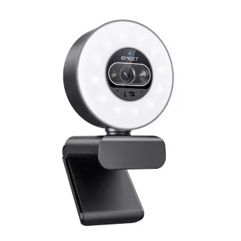EMEET SmartCam S600L veebikaamera – 2K QHD, autofookus, topeltmikrofonid, privaatsuskaas, USB-A