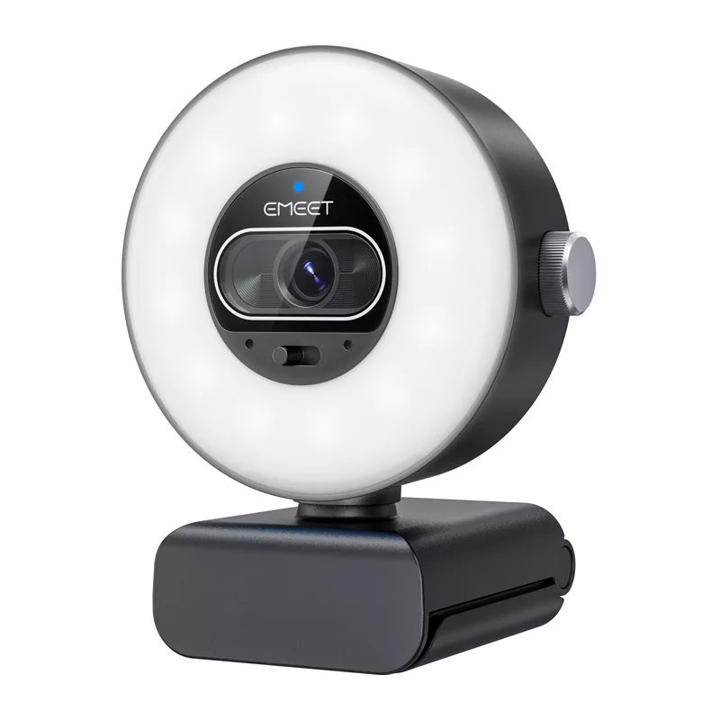 EMEET SmartCam S600L veebikaamera – 2K QHD, autofookus, topeltmikrofonid, privaatsuskaas, USB-A