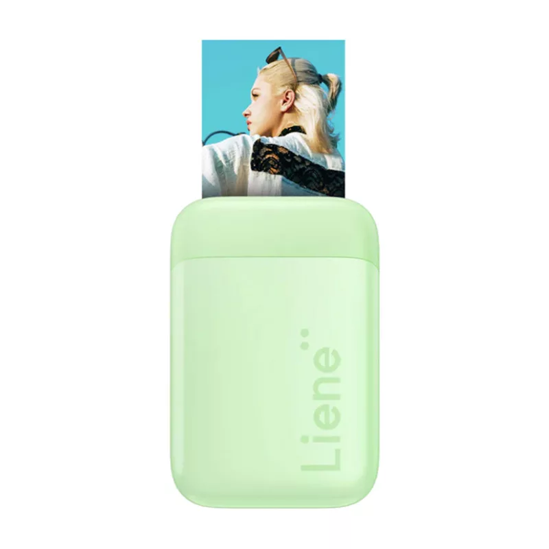 Liene Pearl 2x3 kaasaskantav fotoprinter (roheline)