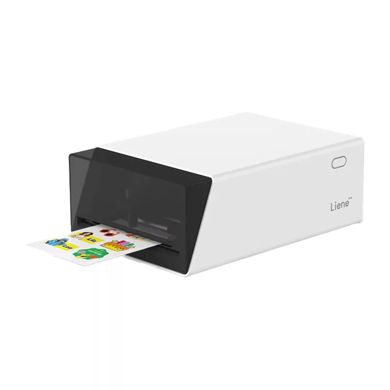 Liene Pix Cut 2-in-1 kaasaskantav fotoprinter – ZINK-tehnoloogia, Bluetooth 5.0, sisseehitatud lõikur, kleebiseprindid