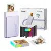 Liene Pearl N200 Pro 2x3 kaasaskantav fotoprinteri komplekt (lilla)