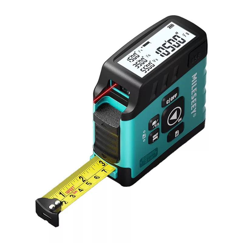 Mileseey DT20 Laser Distance Measurer with 40m Measuring Tape