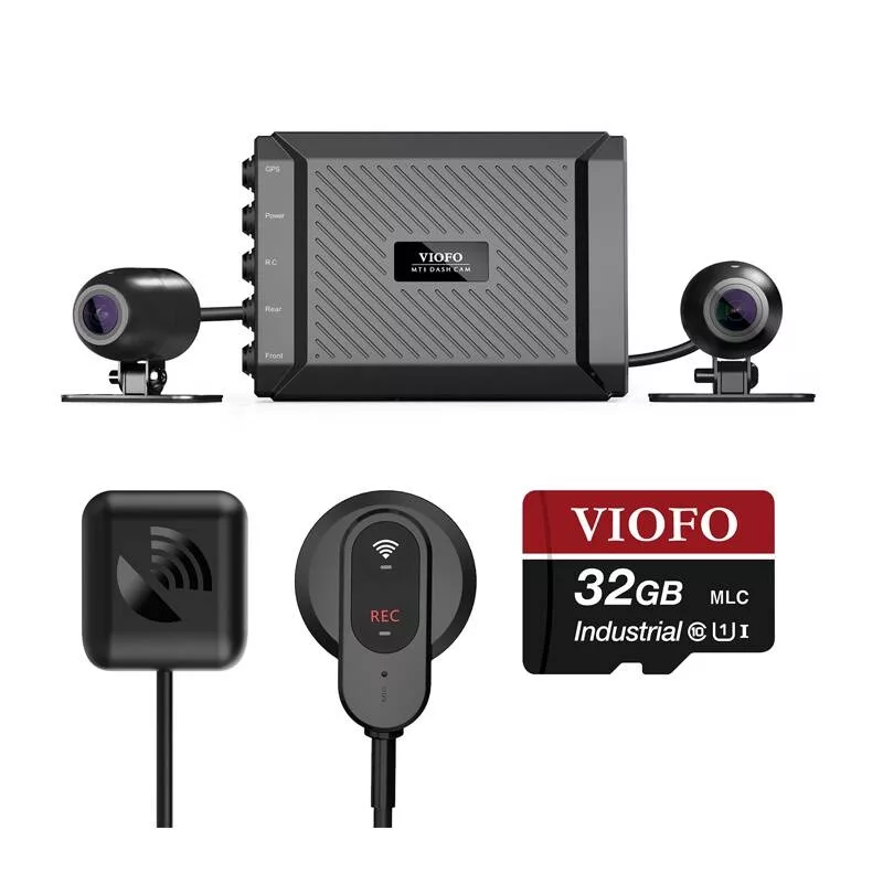 VIOFO MT-1 Mootorratta Sõidusalvesti 2CH 1080p 30fps Dual Sony STARVIS