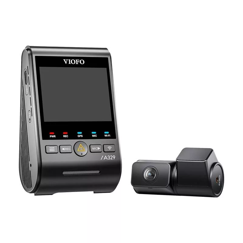 VIOFO A329S-2CH kahe kanaliga 4K+2K sõidukaamera GPS-i ja Wi-Fi-ga