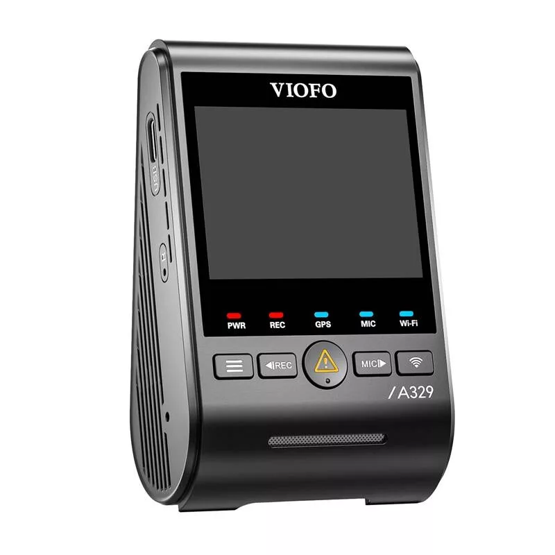 VIOFO A329S-1CH 4K sõidukikaamera Sony STARVIS 2 IMX678, Wi-Fi, GPS, superkondensaatoriga