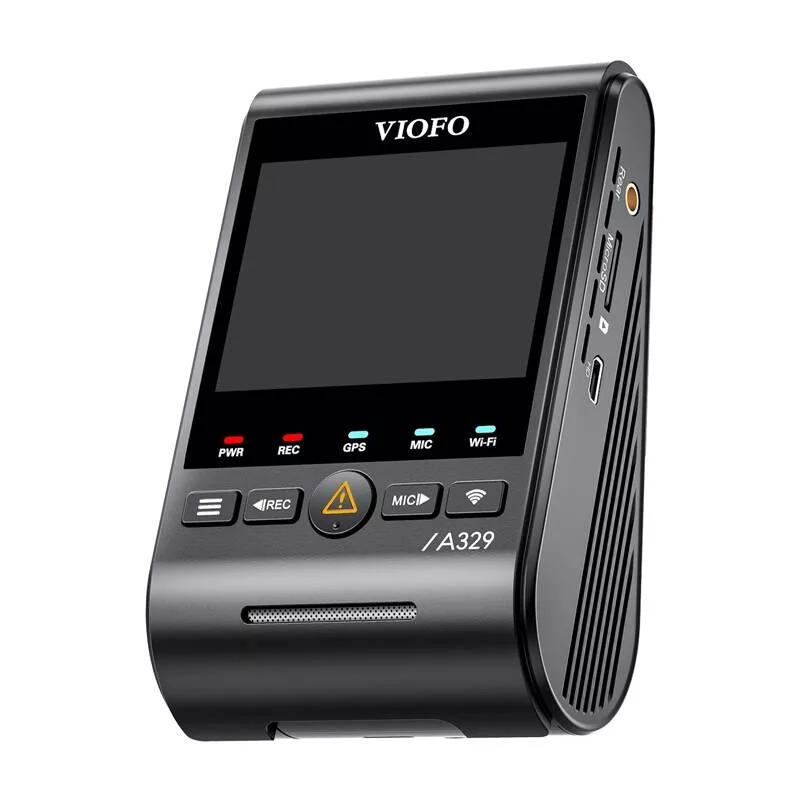VIOFO A329S-1CH 4K sõidukikaamera Sony STARVIS 2 IMX678, Wi-Fi, GPS, superkondensaatoriga