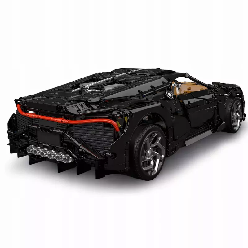 MOULD KING La Voiture Noire Ehituskomplekt 13163S - 4800 tükki, 1:8 mõõtkavas Bugatti koopia