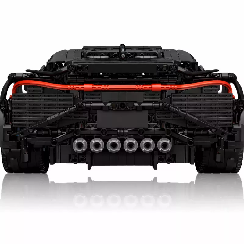 MOULD KING La Voiture Noire Ehituskomplekt 13163S - 4800 tükki, 1:8 mõõtkavas Bugatti koopia