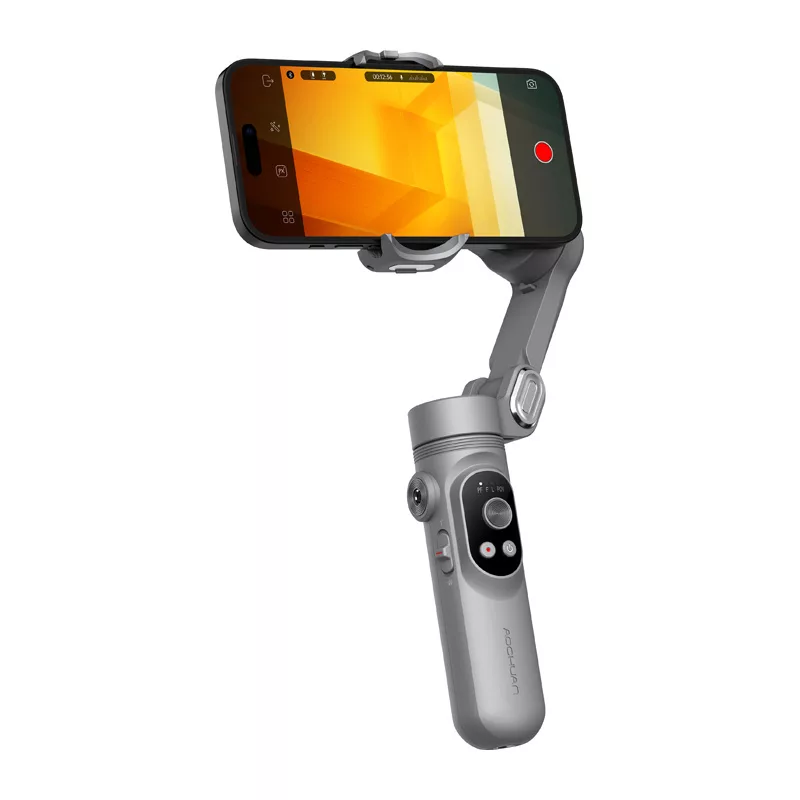 AOCHUAN X Gimbal (Gray) - 3-Axis Smartphone Stabilizer