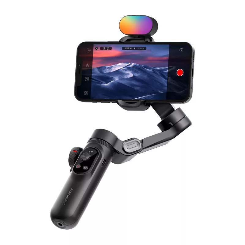 AOCHUAN X Pro Gimbal koos RGB-valgustusega (must)