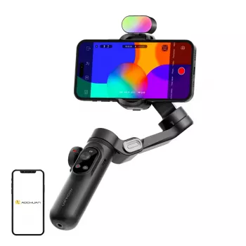 AOCHUAN X Pro Gimbal koos RGB-valgustusega (must)