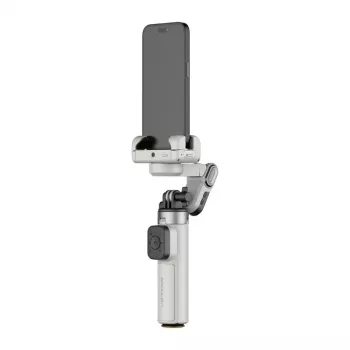 AOCHUAN M3 Pro Mini Gimbal AI-anduriga (Valge)