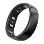 RingConn Smart Ring Gen2 naistele ja meestele – une- ja treeningujälgimise kantav seade – südame löögisagedus – matt must, suurus 8