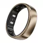 RingConn Smart Ring Gen2 Air naistele ja meestele - une- ja treeningujälgimise kantav seade - südame löögisagedus - Dune Gold suurus 12